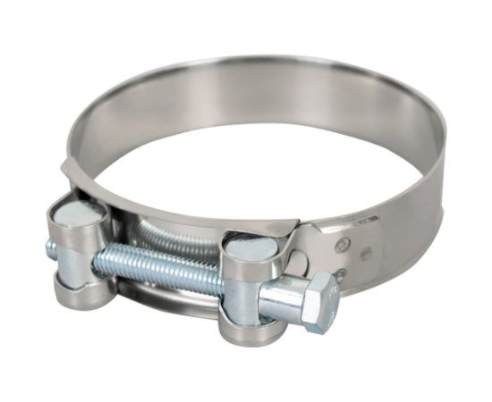 Силовой хомут из нержавеющей стали KRAFT W2, 86-91 мм, уп. 5 шт. KT 880530 