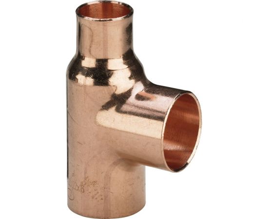 Тройник Viega медь DN 22х18х22 101497 