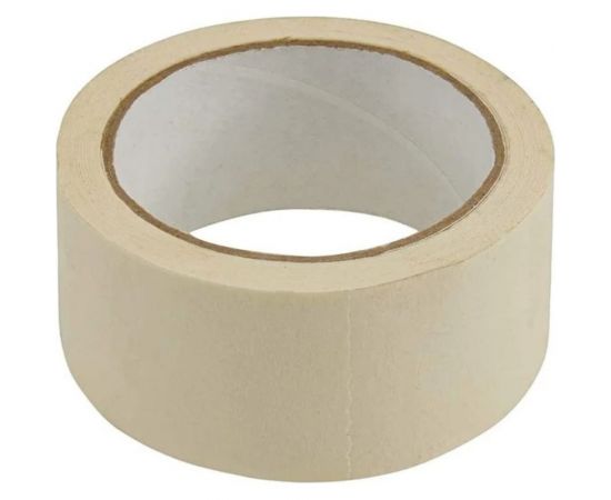 Малярная клейкая лента Кордленд белая, 48 мм, 100 мкм, 20 м SCO-00332 