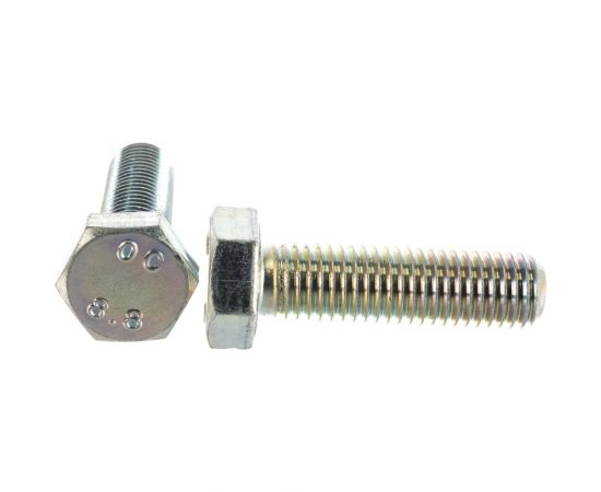 Болт Стройметиз М14х50 DIN 933, класс прочности 8. 8, цинк уп. 20 шт коробка 3024085 