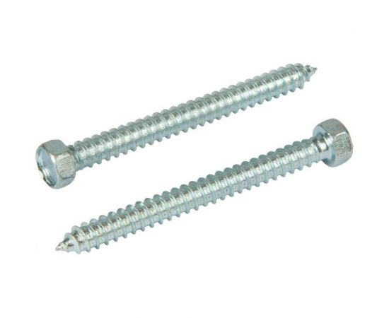 Саморез КВАДРА DIN 7976, 5.5x55, цинк, 6-гр. голова, острый, кор. 100 шт. 765555003100 