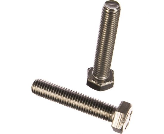 Болт с шестигранной головкой, с полной резьбой ЕВРОПАРТНЕР DIN 933 нержав. сталь, 12х60 мм, 2 шт. G2 1260 2 