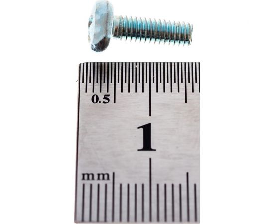 Винт КРЕП-КОМП полуцилиндрическая головка,цинк DIN7985 4х12 1000шт вц412ф – изображение 2