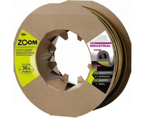 Уплотнитель самоклеящийся ""D"" черный, 21x17, Industrial ZOOM, 50ml 02-2-4-200 – изображение 2