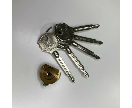 Цилиндровый механизм VETTORE BR K 123 под крестовой ключ, 5 ключей 20093 – изображение 2