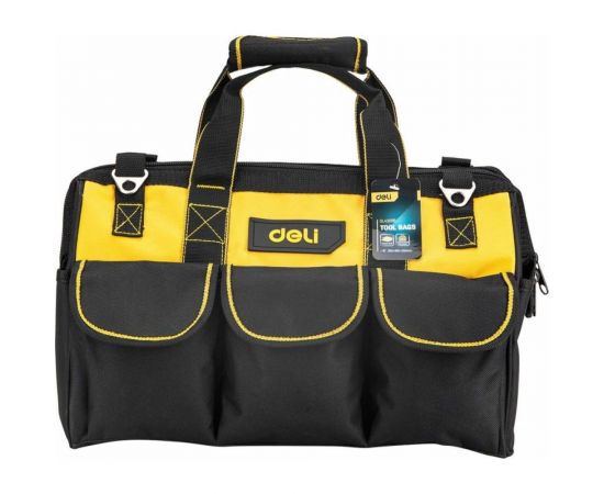 Сумка для инструментов DELI DL430116 360x180x250мм, ткань Oxford, 14 карманов 98480 – изображение 2