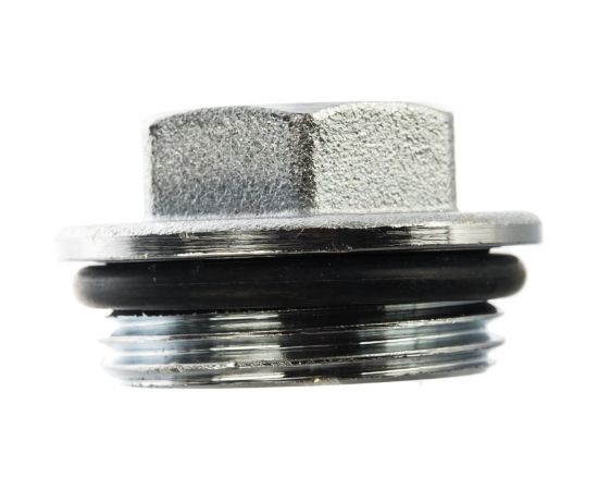 Хромированный концевой переходник FAR 1" НР х 1/2" ВР FK 4200 112 – изображение 2