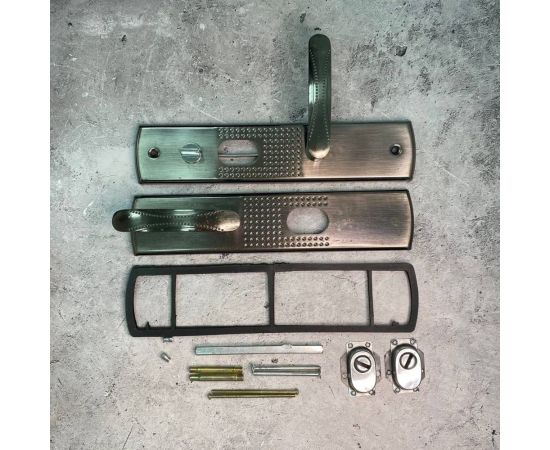 Ручка на планке для китайской двери BASARA FL-6200 L/R универсальная 40038 – изображение 2