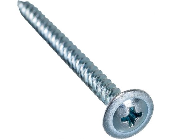 Саморез Стройметиз 4,2х50 металл-металл с прессшайбой, цинк, уп. 500 шт. ведро 2050336 – изображение 2