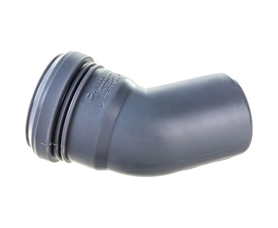 Канализационный отвод АТЛАС ПЛАСТ 45 градусов DN 50 SPCEB4500050 – изображение 3