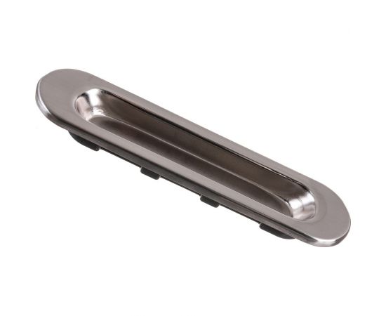 Ручка для раздвижных дверей MORELLI MHS150 SN, цвет - белый никель 9009345 – изображение 3