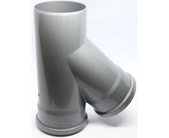 Тройник Flextron D 110 мм 45 градусов, для внутренней канализации 139832 – изображение 3