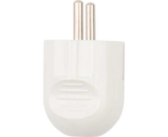 Прямая вилка REXANT Евро с заземлением 16А белая 16-0732 – изображение 3