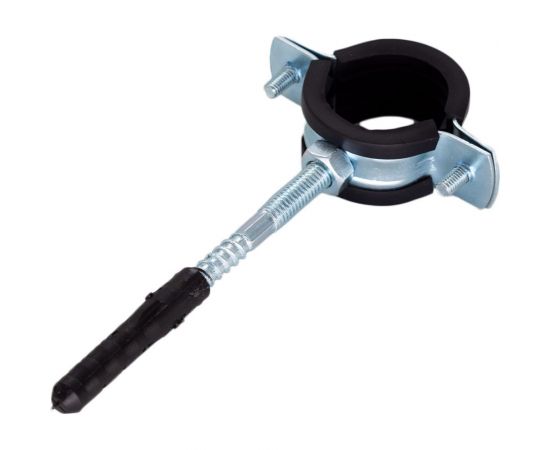 Металлорезиновый хомут с дюбелем и шурупом СТМ 1-1/4 38-43 мм CHSR0114 – изображение 3