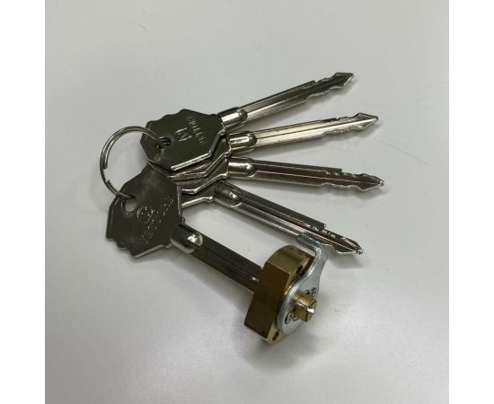 Цилиндровый механизм VETTORE BR K 123 под крестовой ключ, 5 ключей 20093 – изображение 3