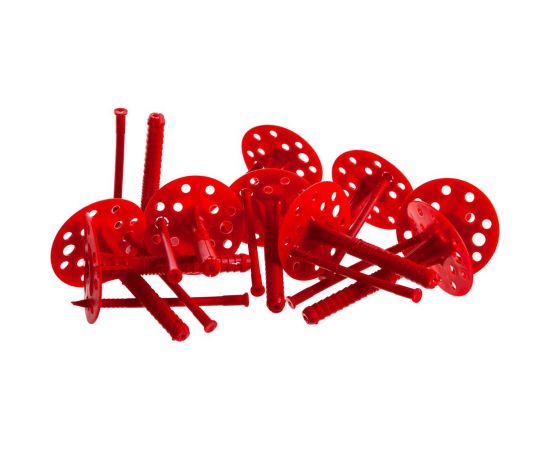 Дюбель для теплоизоляции с пластиковым гвоздём Tech-Krep 10х90 250 шт. 130113 – изображение 3