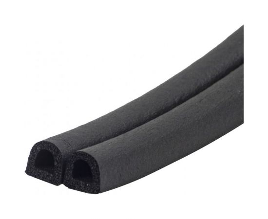 Уплотнитель самоклеящийся ""D"" черный, 21x17, Industrial ZOOM, 50ml 02-2-4-200 – изображение 3