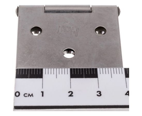 Петля VORMANN прямая широкая 40x60х0,9 мм, нержавеющая сталь 010504040 – изображение 4