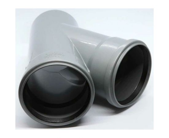 Тройник Flextron D 110 мм 45 градусов, для внутренней канализации 139832 – изображение 4