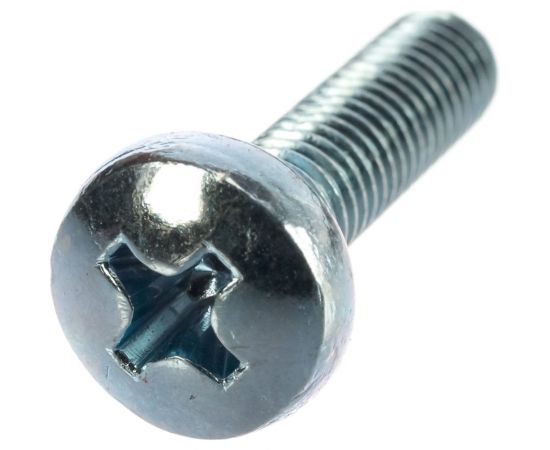 Винт КРЕП-КОМП полуцилиндрическая головка, цинк DIN7985 5х20 50шт вц520мф – изображение 4