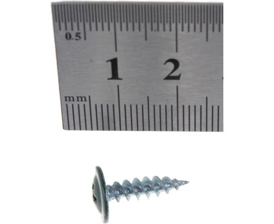 Саморез Tech-Krep ШСММ 4,2х16 темно-зеленый KP RAL 6005 20 шт, пакет 125487 – изображение 4