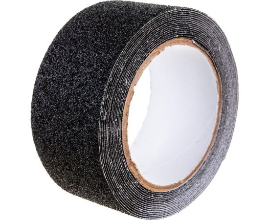 Клейкая противоскользящая лента UNIBOB 50 мм х 5 м черная 211776 – изображение 4