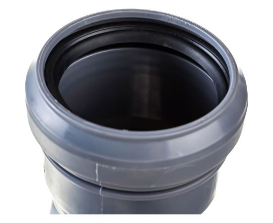 Канализационный отвод АТЛАС ПЛАСТ 45 градусов DN 50 SPCEB4500050 – изображение 4