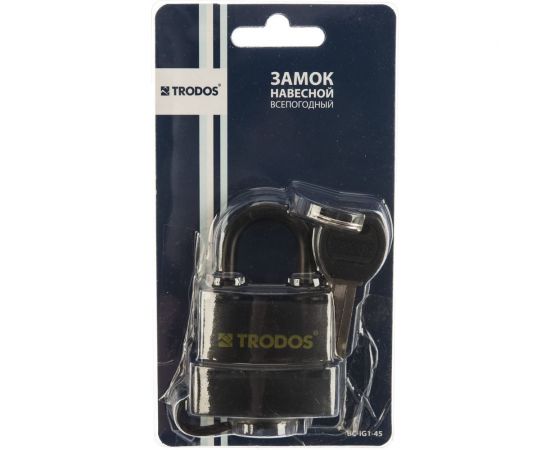 Навесной замок Trodos BC-IG1-45 Blister 210213 – изображение 5
