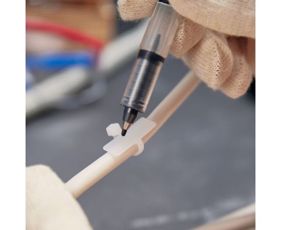 Хомут под маркер REXANT nylon 100 мм 100 шт белый 07-0106 – изображение 5