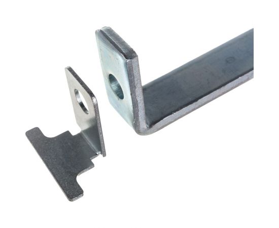 Воротный засов с ответкой VORMANN 340х30х3/180х70 мм, оцинкованный 00086 000 Z – изображение 7