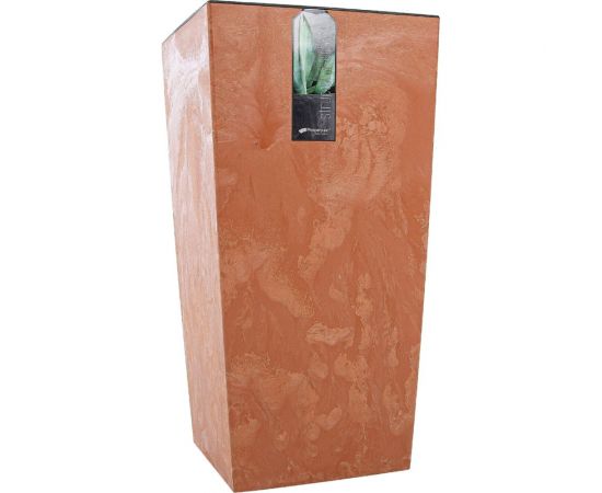 Кашпо для цветов Prosperplast URBI SQUARE EFFECT терракотовый, 2 предмета 37 и 91.5 л DURS400E-R624 