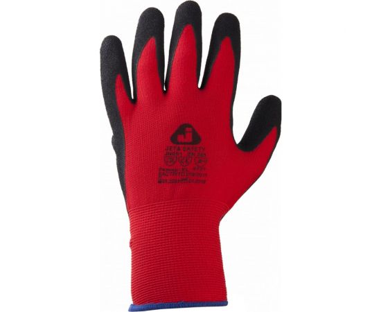 Перчатки с текстурным нитриловым покрытием Jeta Safety 1 пара JN051-XL 