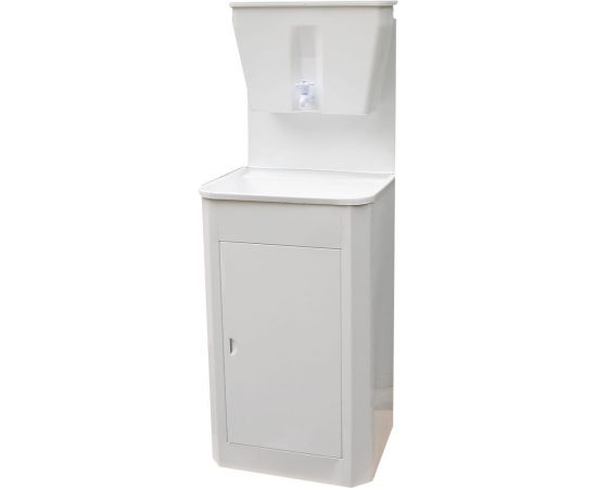 Дачный умывальник Лидер мойка пластик, без нагревателя воды, бак 17 л, белый 