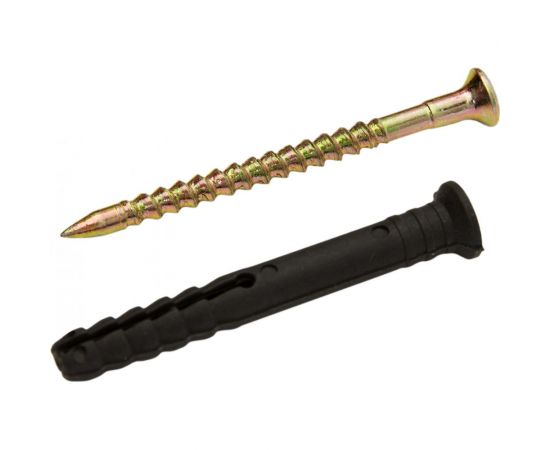 Дюбель-гвоздь с потайным бортиком BEFAST 8x80, 100 шт. KSML08080100S 