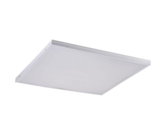 Светодиодная панель EKF 25 мм ДУО-4110-L 40Вт 6500К опал с равномерной засветкой 595x595 Basic LPL-4110-L-40-6500 