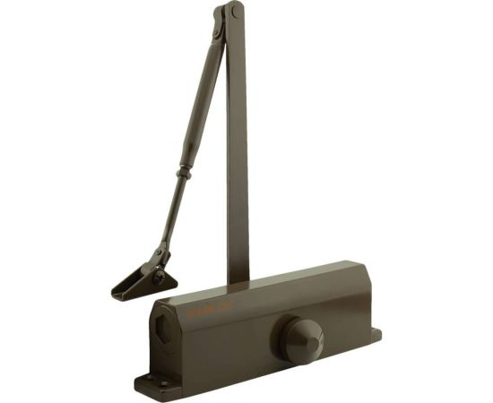 Дверной доводчик Marlok DC-60 фиксация 90 град., коричневый 019829 