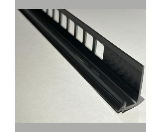 Профиль для плитки внутренний DECONIKA 8 мм 2.5 м 007-G Черный глянец Д-Пл8-В 007-G ЧЕР Г 