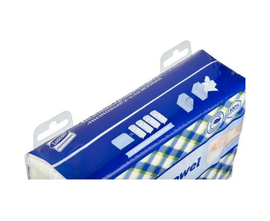 Бумажные полотенца Luscan Professional Z-сложения, 2-слойные, белые 784581 – изображение 2