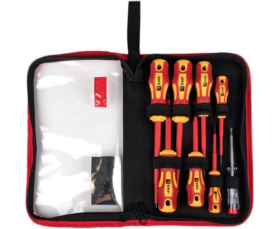 Набор диэлектрических отверток EKF НИО-08 Master ndo-08 – изображение 2