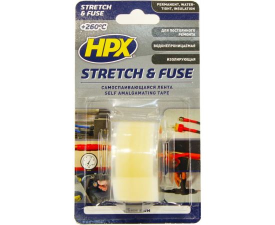 Вулканизующая силиконовая лента HPX SI2503 25 мм х 3 м, прозрачная 5425014225884 – изображение 2