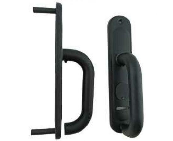 Противопожарная ручка на планке CRIT квадрат 8x8 мм, цвет черный P93-5858-Y/чш 05566 – изображение 3