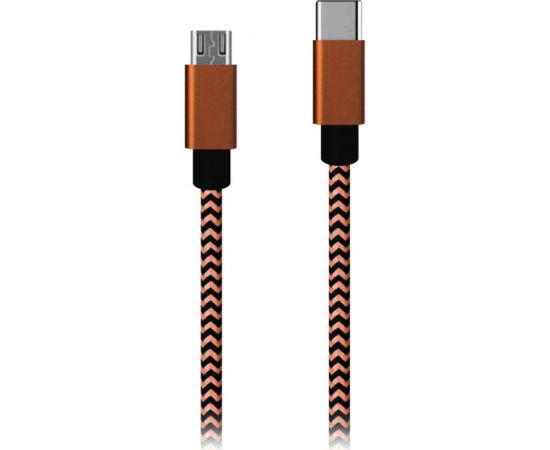 Кабель Type C to Micro USB Облик цветной 873 УТ-00000366 – изображение 3