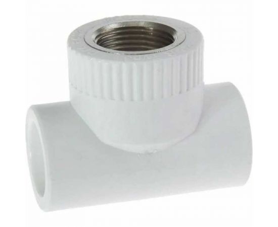 Тройник TEBO C--TB комбинированный, внутренняя резьба, 32x1/2 030040308 – изображение 3