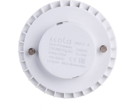Светодиодная лампа Ecola GX53 LED Premium 15,0W Tablet 220V 2800K матовая 27x75 T5UW15ELC – изображение 3