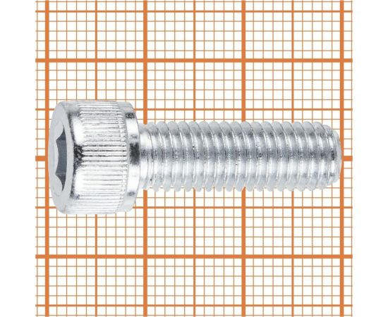 Винт с цилиндрической головкой и внутренним шестигранником FastenPro 10.9 DIN 912 M10x30 4 шт., FP-подвес 14-0020592 – изображение 4