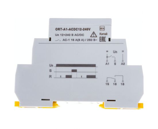 Реле задержки включения IEK ORT. 1 конт. 12-240 В AС/DC ORT-A1-ACDC12-240V – изображение 4