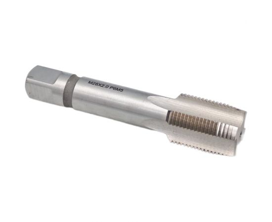 Машинно-ручной метчик TORNERI М28х2 Р6М5, для сквозных отверстий 038210 – изображение 4
