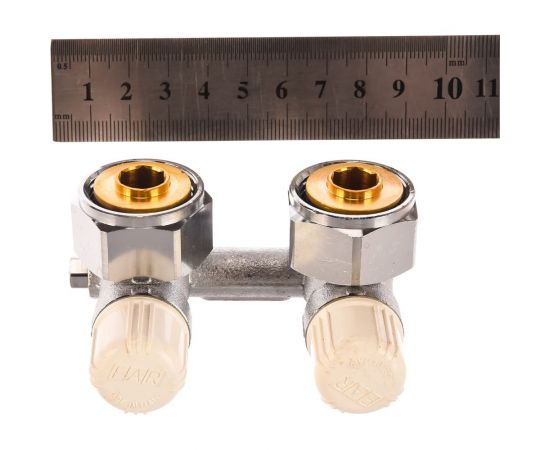 Н-образный узел для стальных панельных радиаторов FAR 3/4" EUrokonus FV 1421 – изображение 4