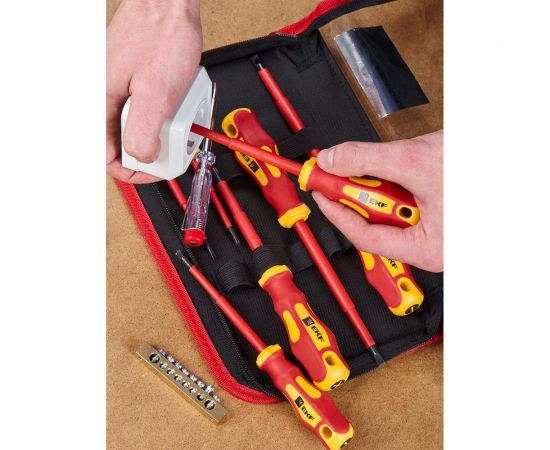 Набор диэлектрических отверток EKF НИО-08 Master ndo-08 – изображение 6