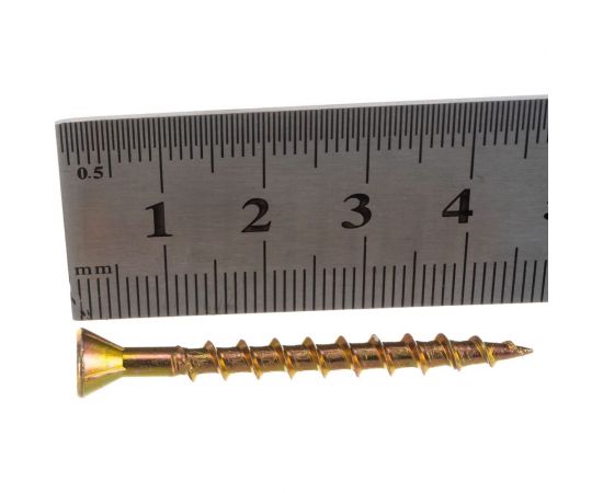 Отделочный саморез HIMTEX HOBAU суперпотайная головка 4,2x45, 500 шт. 4245HOB – изображение 6